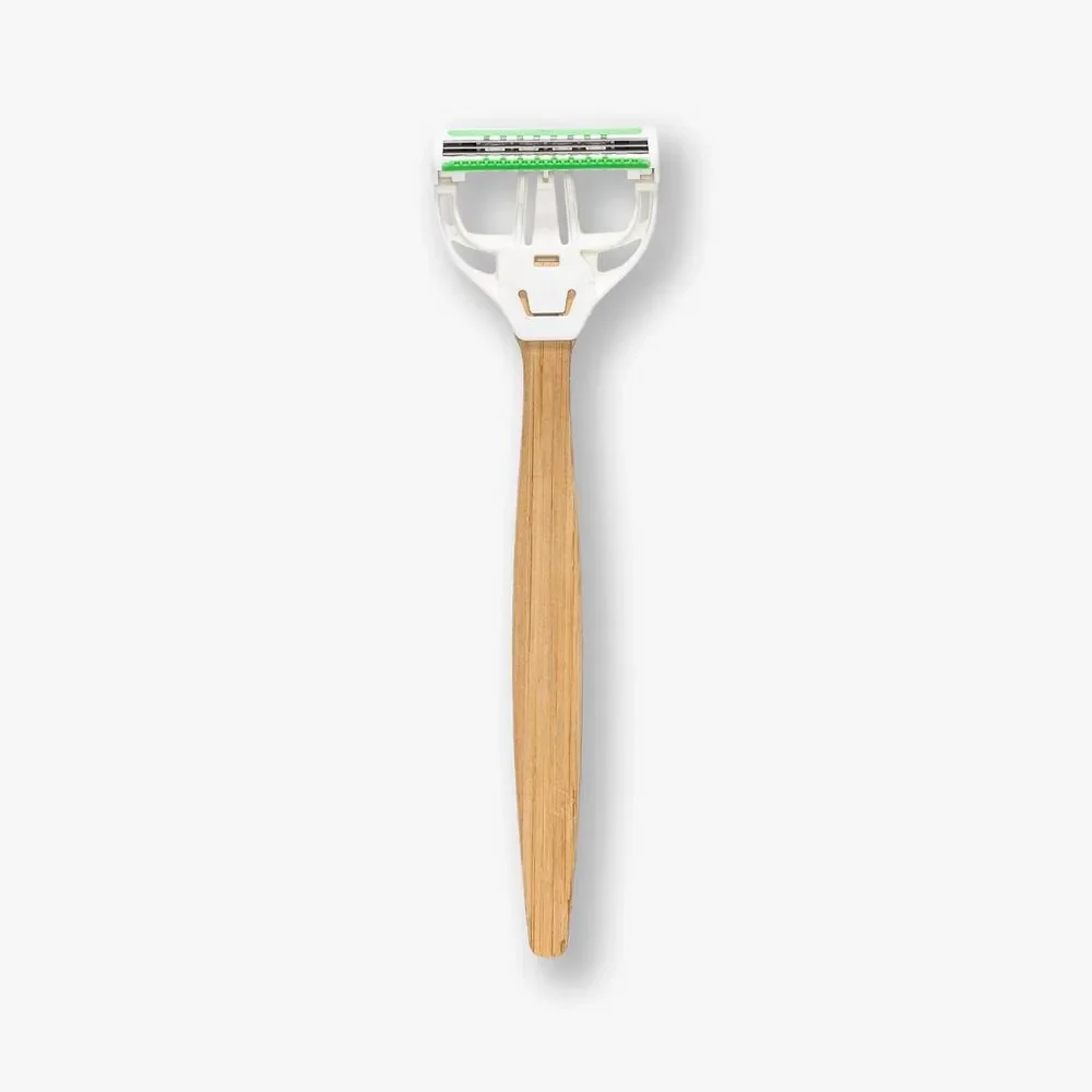 3 New Schick Xtreme Bamboo Razor - Eco Friendly Disposable Razors, Bamboo Handle